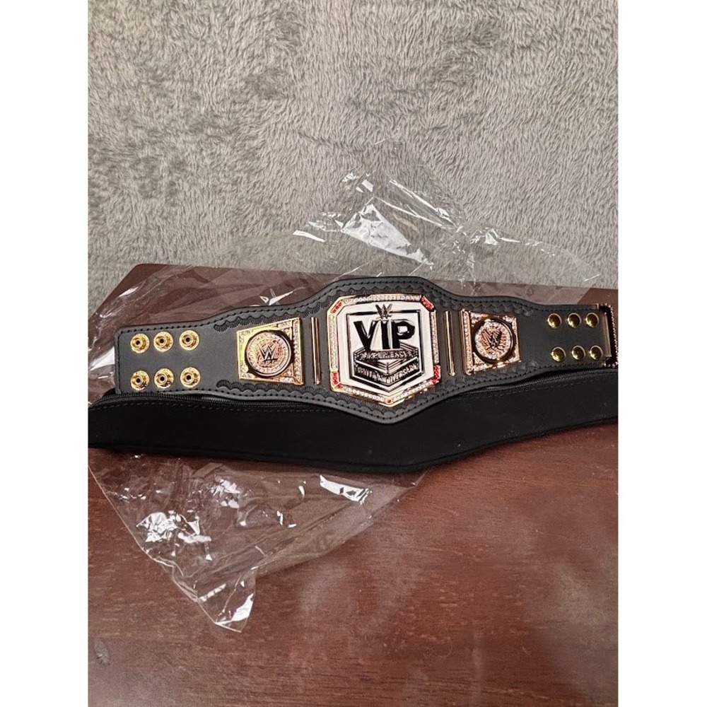 WWE VIP Experience 10th Anniversary 2023 Limited Edition Mini Replica Belt - Picture 7 of 12
